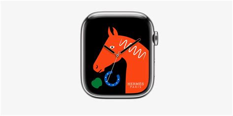 hermes horse apple watch face